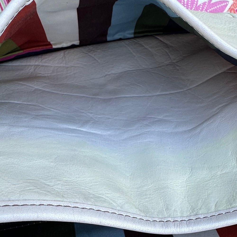 Vintage Coach 65th Anniversary Legacy Line 2006-2008 Ivory Leather Ali Bag - Picture 11 of 15